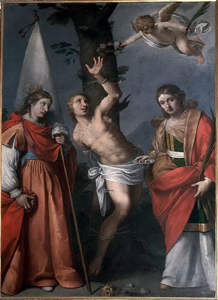 S. Sebastiano tra S. Orsola e S. Lucia